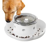 YNPQTDS Dog Food Puzzle Feeder, Dog Puzzle Slow Feeder, Interactive Slow Feeder Training, Push Feeding Bowl, Boredom Relief Dispenser Bowl, Treat, Puzzle Toy for Dogs