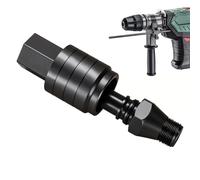 YNPQTDS Drill Chuck Adapter, Pack of 2 Quick Adapters with Internal Thread and External Thread, Quick Change Drill Chuck - For Car Repair, Workshop, Plumber Installation, Electrical Work and Industry