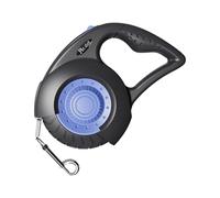 YNPQTDS Extendable Dog Lead, 16 Ft Night Walking Rope, Dog Guide Tape with Brake for Large Medium Breed Training Outside Beach Yard Camping Walking
