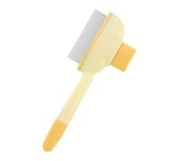 YNPQTDS Flea Comb | Fine Tooth Lice Comb for Dogs in Metal - Non-Skid Brush for Large Small and Medium Dogs and Cats Bathing