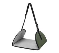 YNPQTDS Foot Hammock for Long Distance Flights, Adjustable Foot Hammock for Long Travel, Under Table Footrest Swing Leg Rest Must-Have for Home Office Train Work Lunch Break