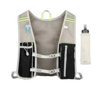 YNPQTDS Hydration Backpack for Running, Reflective Hydration Bladder, with a 500 ml Soft Bottle Bladder and an Adjustable Shoulder Strap for Fitness, Camping, Travel, Skiing, Fitness and