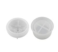 YNPQTDS Jar Silicone Molds | Epoxy Resin Jewelry Box Mould,Box Resin Moulds with Lid for DIY Jewelry Organizing, Candles Holder