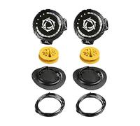 YNPQTDS Laces Safety Locks - Tying Free Shoelaces | Easy Quick Change Stretch Comfort for Women Men Adults Children for Hiking Hiking Boots Trainers, black, Siehe Beschreibung