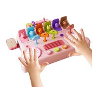 YNPQTDS Musical Toys, Educational Piano Drum, Bus Design Kids Music Toys, for Travel Birthday Christmas Preschool Boys Girls