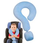 YNPQTDS Neck Pillow for Travel, Neck Pillow for Travel, Funny Large Question Mark Pillow 21.65 Inches | Soft, Multifunctional Neck and Headrest Pillow for Home, Car, Bedroom, Sofa