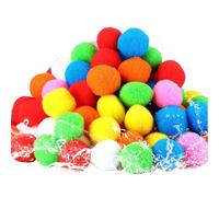 YNPQTDS Reusable Water Sponge Balls, 7colors, 60 Pieces, 25x23x10cm, Fun Soft Colorful Soakers, Highly Absorbent Water Bombs Ball, for Kids Children Outdoor Lawn Beach Pool Garden Grass Park