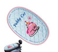 YNPQTDS Sun Reflective Motorcycle Seat Cover | UV Prevention Cushion - Double Layer Motorcycle Rug | for Motorbike Daily Commuting Electric Scooter Summer Outdoor Parking