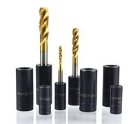 YNPQTDS Tap Socket Wrench Set of 8 Adjustable Socket Spanner Set - Multifunctional Tool for Doors Fittings Sanitary Industrial Drilling Pipes Valves Mechanical Engineering Car