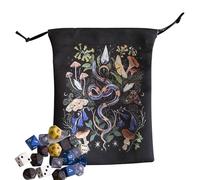 YNPQTDS Tarot Card Pouch, Velvet Tarot Bag, Jewelry Storage with Drawstrings for Travel Meditation Practices Yoga Retreats Home Spiritual Rituals