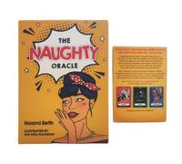 YNPQTDS Tarot Oracle Cards | 44 Piece Tarot Deck for Beginners | Portable Divination Deck for Parties Life Coaching Spiritual Aid