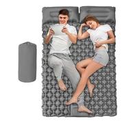 YNPQTDS Travel Air Mattress, Waterproof Inflatable 2 Person Sleeping Mat - Portable Sleeping Mat for Tents, Travel, Fishing, Hiking, Climbing, Walks, Picnics