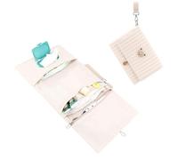YNPQTDS Travel Changing Bag, Foldable Bag with Cute Bear Embroidery, with Pram Strap, Multiple Storage Compartments, Nappy Bag, for Mum, Dad, Boy, Girl, Travel, Car, Hospital Care, khaki, Siehe