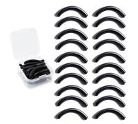 YNR 20 Pcs Eyelash Curler Refills Pads - Soft & Durable Silicon Rubber Curler Replacement Pads for Universal Lash Curlers, Perfect for Achieving a Natural Curl | 20 Pieces