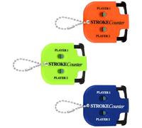 YNR 3pcs Golf Score Keeper Golf Score Indicato Golf Shot Counter 2 Player Stroke Shot Counter Clicker Accessories Handy Portable for Golf Training Competitions