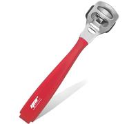 YNR Callus Remover for Feet - Foot File Corn & Callus Remover, Pedicure Tool Includes 10 Replacement Heads, Heel Scrubber & Scraper, Corn Remover for Feet | (Red)