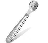 YNR Callus Remover for Feet - Foot File Corn & Callus Remover, Pedicure Tool Includes 10 Replacement Heads, Heel Scrubber & Scraper, Corn Remover for Feet | (Stainless Steel)