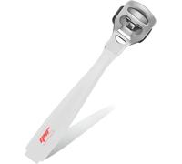 YNR Callus Remover for Feet - Foot File Corn & Callus Remover, Pedicure Tool Includes 10 Replacement Heads, Heel Scrubber & Scraper, Corn Remover for Feet | (White)