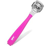 YNR Callus Remover for Feet - Foot File Corn & Callus Remover, Pedicure Tool Includes 10 Replacement Heads, Heel Scrubber & Scraper, Corn Remover for Feet | (Pink)