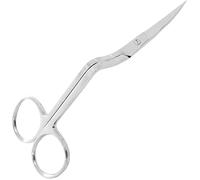 YNR Curved Embroidery Scissors Sharp - Stainless Steel Sewing Scissors for Multipurpose Use, Curved Cuticle Scissor Idea for Use All Kind of Stichces & First Aid Scissors | (1 Piece)