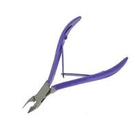 YNR® Cuticle Nipper Cuticle Cutter and Remover for Dead Skin - Durable Manicure Tools and Cuticle Clippers- Stainless Steel Professional Tool (Purple)
