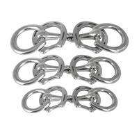 YNR DOUBLE HORSESHOE DRIVING BIT, STAINLESS STEEL FROM 3" TO 6" EQUESTRIAN (3.5 Inches)