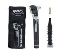 YNR England F.O Mini Otoscope Auriscope Fiber Optic ENT Medical Diagnostic Examination GP CE Mark Approved (Black)