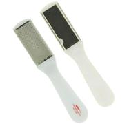 YNR Foot File Callus Remover - Double Sided Foot File Pedicure Rasp, Foot File Foot Rasp for Hand Feet Care, Removing Dead Skin Tools | (White)