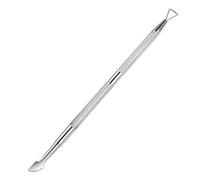 YNR Gel Nail Polish Remover Tool Cuticle Triangle Peeler Scraper Cuticle Nail Pusher, 410 Stainless Steel, Silver