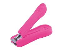 YNR ® German BEST Fingernail Clippers Black Blue | Perfect NEW YEAR GIFTS For Men & Women | Extra Sharp Easy Grip Nail Clipper | Professional Deluxe Stainless Steel Nail Clippers (Red) (Pink)