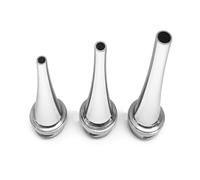 YNR Magniscope Ear Metal Specula ENT Diagnostic Medical Equipment Surgical Stainless Steel Ear Specula Set, 3 Pieces, 4mm, 5mm, 7mm