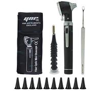 YNR Mini Magnification Diagnostic Otoscope - LED Direct Light, Ear Wax Remover, Ear Healthy Tool for Doctors, Nurses, Adults, Kids, Baby & Elder Pets Animals | (Black)