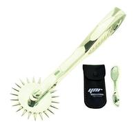 YNR® Mini Wartenberg Pinwheel Sensory Testing Stimulate Neurological Diagnostic CE (Silver)