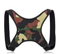 YNR Posture Corrector for Men by Professional Posture® - Amazon's Only Back Brace Posture Corrector Designed for The Male Body - Back Support for Instant & Long Term Pain Relief (Camo Green (Army))