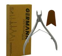 YNR Professional Cuticle Nipper - Manicure & Pedicure Cuticle Clippers with 6mm Blade, Precision Cutting, Ergonomic Design 10.5 cm, Beauty & Nail Care Tools