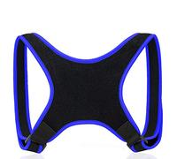 YNR Professional Posture Corrector - Back Brace Posture Corrector Designed for The Male Body - Back Support for Instant & Long Term Pain Relief - Invisible Under Clothes (Blue)
