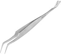 YNR Professional Tick Remover Tweezers - Flea Removal Tool, Painlessly, Reliable Stainless Steel Tick Tweezer for Humans, Pets, Dogs & Cats | (2 in 1)