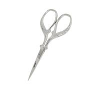 YNR Stainless Steel Embroidery Scissors - Sewing Scissors for Multipurpose Use, Sharp Pointed Blades for Detail Work, Cuticle Scissor Idea for Use All Kind of Stichces | (Silver)