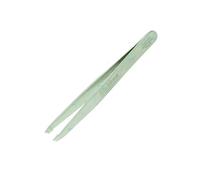 YNR Tweezers for Facial Hair Women - Stainless Steel Slanted Eyebrow Tweezer for Precision Hair Plucking, Chin, Ingrown Hair, Splinters & Tick Remover for Men & Women | (Silver)