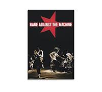 YNTNDYGV Rage Against The Machine Poster Album Music Poster Art Decor Painting Aesthetic Wall Art Canvas for Bedroom Decor 16x24inch(40x60cm) 5