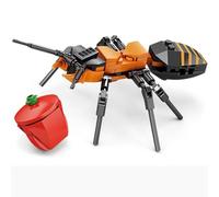 YNTOXIN Insect Building Block Toy Set Mantis,Butterfly, Beetle, Dragonfly, Bee, Snail, Nature Decoration, Adult Boys Girls toys Ant 80040-3 91PCS