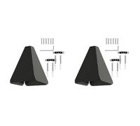 Ynusgeyx 2X Anti-Rust Squirrel Baffle Foldable Hanging Squirrel Flapper Wrap Around Squirrel Proof Baffles Outdoor Garden Decor