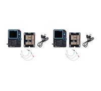 Ynusgeyx 2X -P1 Transistor Tester Diode Triode Capacitance Resistance JFET, Meter Meter Tester Multifunction MOSFET