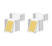 Ynusgeyx 30 PCS 100 Pt Magnetic Card Holders for Trading Cards, Magnetic Card Holders for Thick Baseball Football Hockey Cards