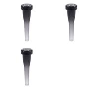 Ynusgeyx 3X ABS Trumpet Mouthpiece 5C Size for Beginner Musical Trumpet Accessories Parts or Finger Exerciser,Black