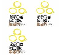Ynusgeyx 3X K20-WAT Fit for Carburetor DIAPHRAGM GASKET NEEDLE REPAIR KIT