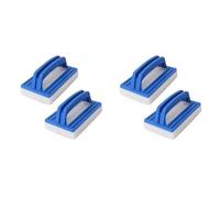 Ynusgeyx 4 Pack Hand-Held Pool Scrub Brush,Scrubbing Scouring Sponge Pad for Cleaning Scrubber, Kitchen,Bathroom Tub, Shower Tile