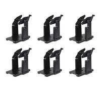 Ynusgeyx 6X External Rolls Label Holder, 2 in 1 Fanfold Stack Paper Holder for Desktop Thermal Label Printer