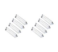 Ynusgeyx 8pcs 6 Inch Clear Optical Lens Glass Triangular Prism for Photography Science Classroom Rainbow Maker Art Decor