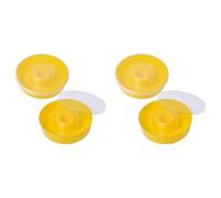 Ynusgeyx Bee Feeder, Hive Round Hive Top Water Feeder Drinking Bowl for Bees Drinking and Beekeeping Supplies (4-Pack)